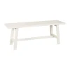 Bank Serra Wit - 120x35 cm
