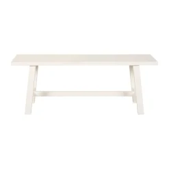Bank Serra Wit - 120x35 cm