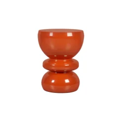 Bijzettafel Freiburg Oranje - Ø 40 cm