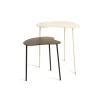 Bijzettafel Klippo Zwart / Beige - set 2 stuks