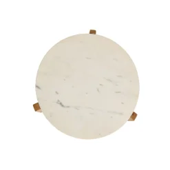 Bijzettafel Olif Naturel - Ø 44 cm