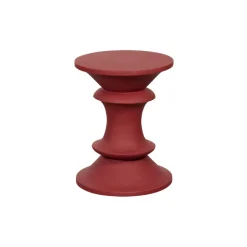 Bijzettafel Wenen Bordeaux - Ø 37 cm