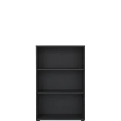 Boekenkast Bram Donkergrijs - 80x124x35 cm