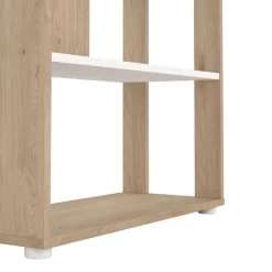 Boekenkast Bram Eiken - 80x205x35 cm