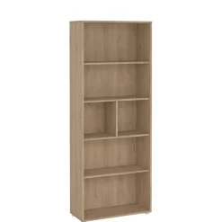 Boekenkast Bram Eiken - 80x205x35 cm
