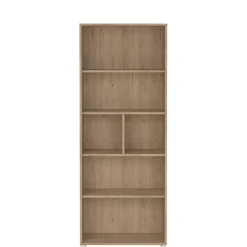 Boekenkast Bram Eiken - 80x205x35 cm