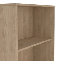 Boekenkast Bram Eiken - 80x205x35 cm