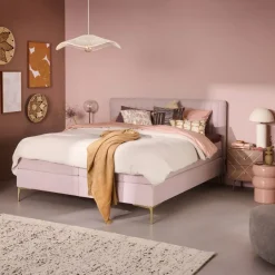 Boxspring Cinderella Roze - 180x210 cm