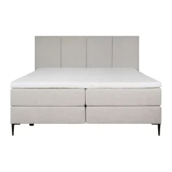 Boxspring Madrid Lichtgrijs - 180x200 cm