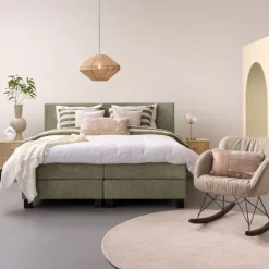 Boxspring Valencia Groen - 180x200 cm