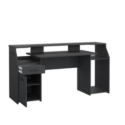 Bureau Boston Donkergrijs - 171x90x63 cm