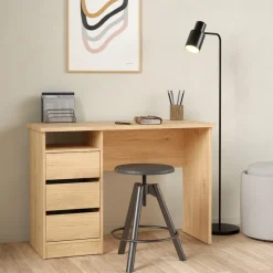 Bureau Boston Eiken - 110x76x49 cm