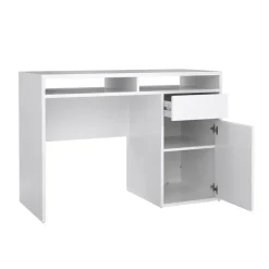 Bureau Boston Hoogglans Wit - 111x78x49 cm