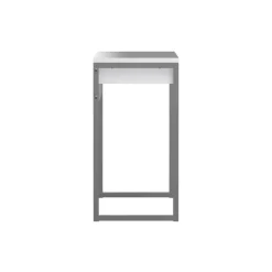 Bureau Boston Hoogglans Wit - 102x77x40 cm
