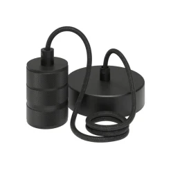 Calex Hanglamp Retro Zwart - 150 cm