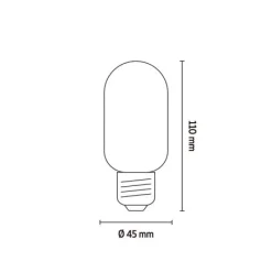 Calex Lichtbron E27 Buislamp Goud