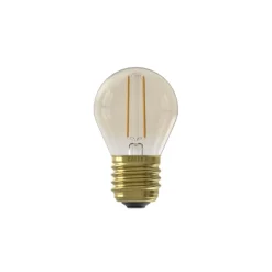 Calex Lichtbron E27 Kogellamp Goud