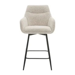 Draaibare Barkruk Genk Beige
