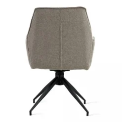 Draaibare Eetkamerstoel Jerrel Taupe