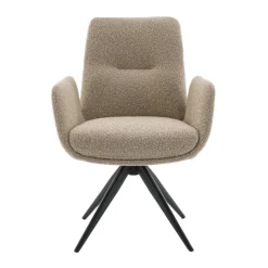 Draaibare Eetkamerstoel Molly Taupe