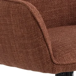 Draaibare Eetkamerstoel Roar Terracotta