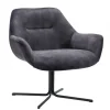 Draaifauteuil Vaals Donkergrijs