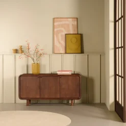 Dressoir Boogie Donkerbruin - 90x120x43 cm