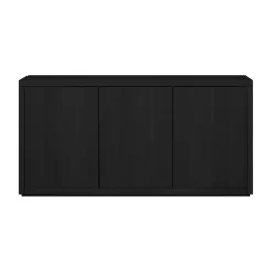 Dressoir Chester Zwart - 155x80x40 cm