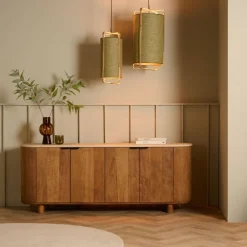 Dressoir Doble Naturel - 200x70x45 cm