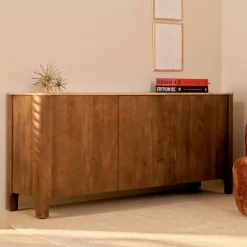 Dressoir Liam Kastanjebruin - 180x80x45 cm