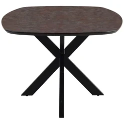 Eettafel Aarhus Grijs/Bruin - 220x105 cm