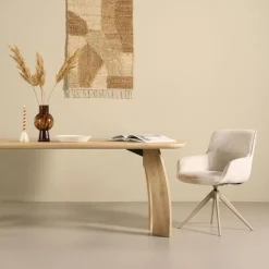 Eettafel Bedford Naturel - 220x100 cm
