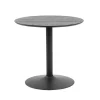 Eettafel Heeze - Ø 80 cm Zwart