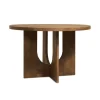 Eettafel Liam Kastanjebruin - Ø 120 cm