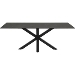 Eettafel Vikten Zwart - 200x100 cm