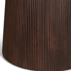 Eettafel Viktor Donkerbruin - Ø 120 cm