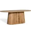 Eettafel Viktor Lichtbruin - 230x110 cm