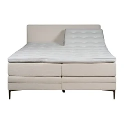 Elektrische Boxspring Cinderella Crème - 180x210 cm