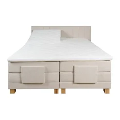 Elektrische Boxspring Valencia Beige - 180x200 cm
