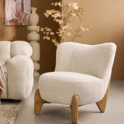 Fauteuil Bara Crème