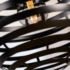 Hanglamp Emile Zwart - E27 - Ø 50 cm