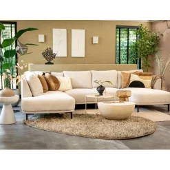 Hoekbank Andelst Divan Links Beige