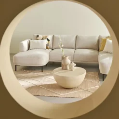 Hoekbank Andelst Divan Rechts Beige