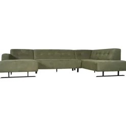 Hoekbank Chester Divan Rechts Groen