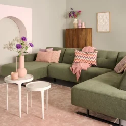 Hoekbank Chester Divan Rechts Groen