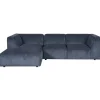 Hoekbank Dundee Links Blauw