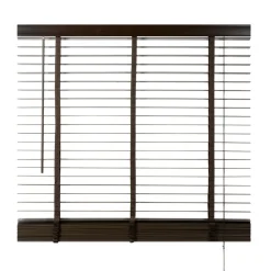 Houten Jaloezie Bruin - 120x210 cm