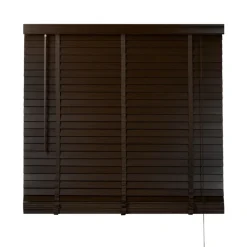 Houten Jaloezie Bruin - 100x180 cm