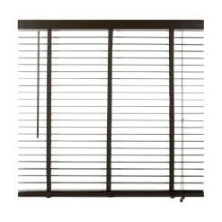 Houten Jaloezie Bruin - 100x130 cm