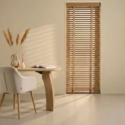 Houten Jaloezie Naturel - 60x180 cm